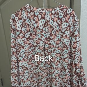Women's 2x brown blouse